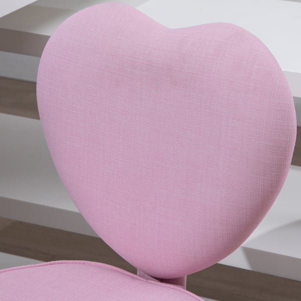 Kontorstol, 40x50x79-89 cm, Pink