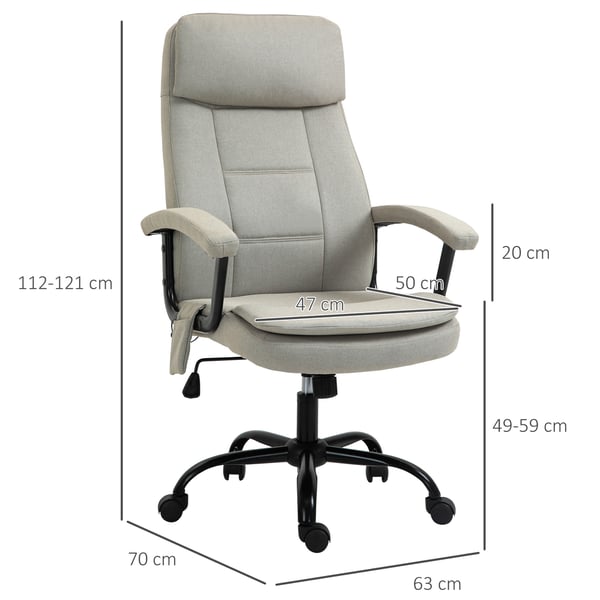 Toimistotuoli, 63x70x112 cm, beige