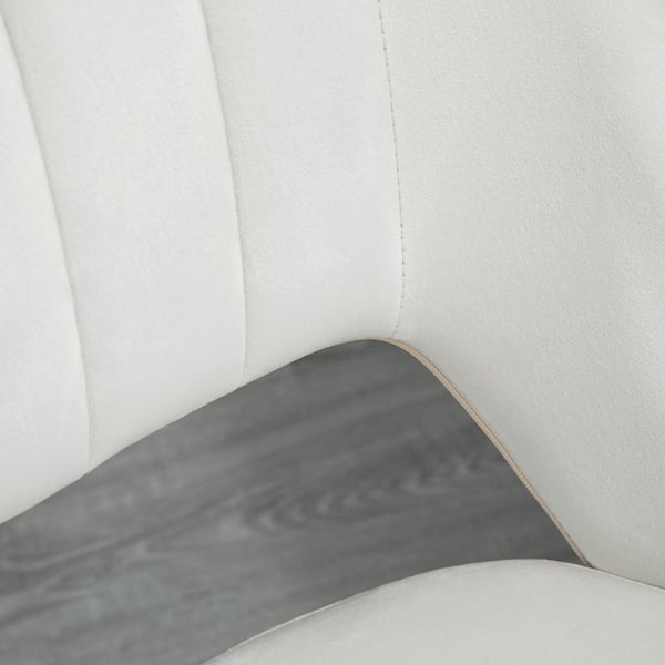 Kontorsstol, 49x60x79-91 cm, Beige