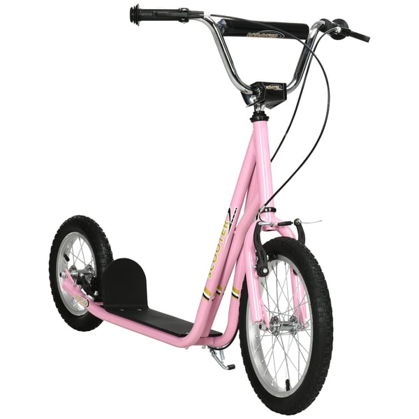 Sparkcykel, 135x58x92-100 cm, Rosa Sparkcykel, 135x58x92-100 cm, Rosa