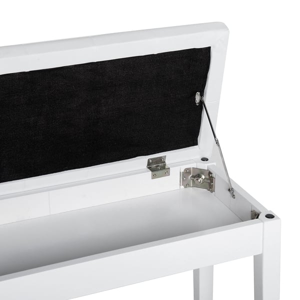 Pianopall, 76x36x50 cm, Vit
