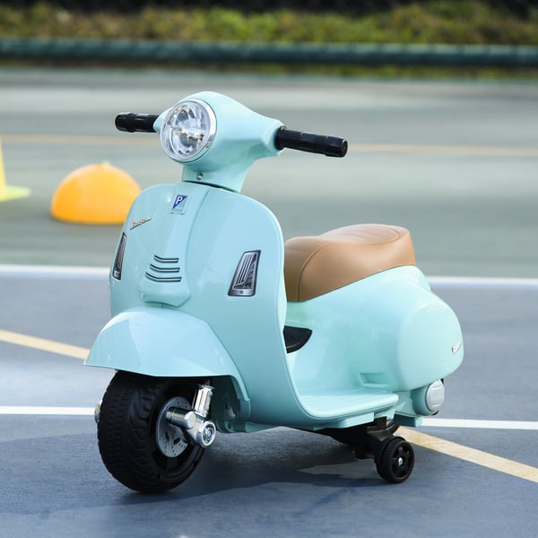 Barnens elscooter, 66,5x38x52 cm, grön