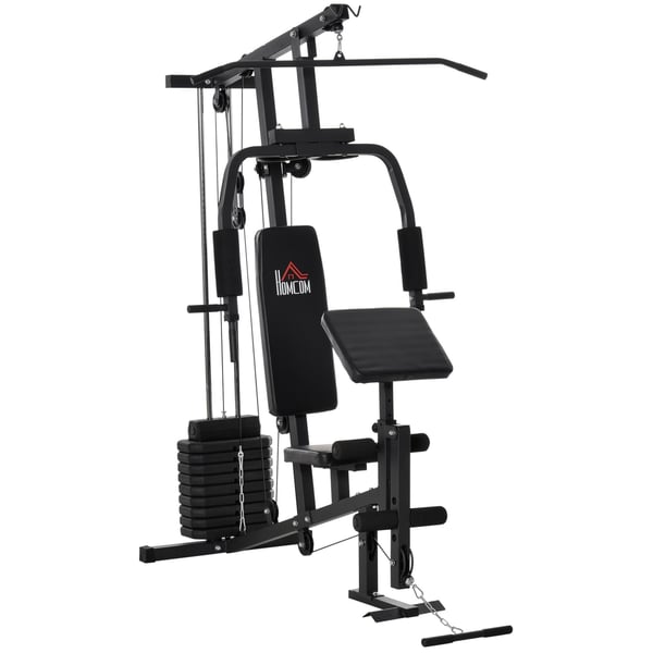 Home Gym Station, 148x108x207 cm, Sort Home Gym Station, 148x108x207 cm, Sort