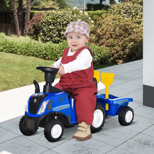 Ride-On Legetøjsbil, 91x29x44 cm, Blå