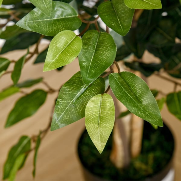 Kunstig plante, Ficus træ, 150 cm, Grøn