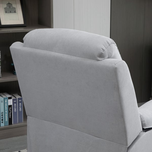 Elektrisk reclinerstol, 83x89x102 cm, lysegrå