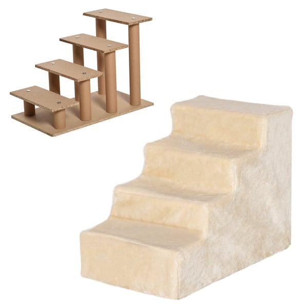 Husdjurstrappa, 60x35x44 cm, Beige