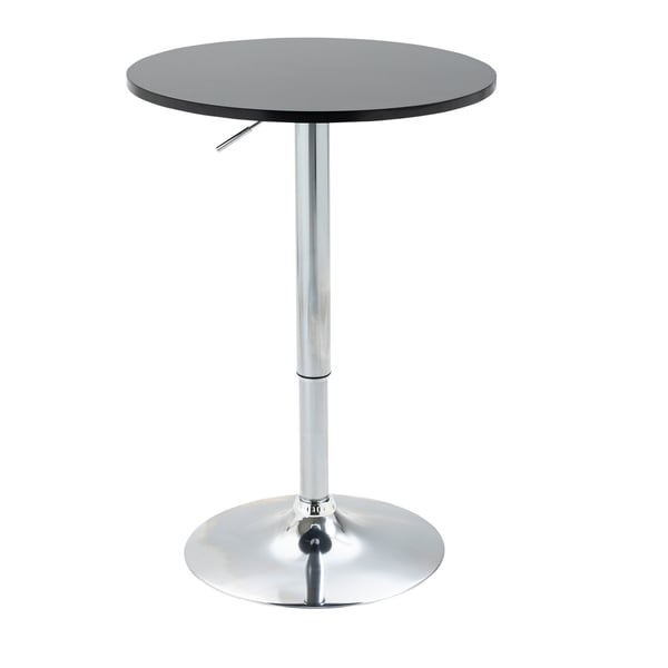 Barbord, 61x70-97 cm, Svart Barbord, 61x70-97 cm, Svart