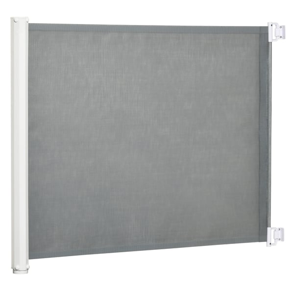 Sikkerhedsgitter til kæledyr, 115x82,5 cm, grå Sikkerhedsgitter til kæledyr, 115x82,5 cm, grå