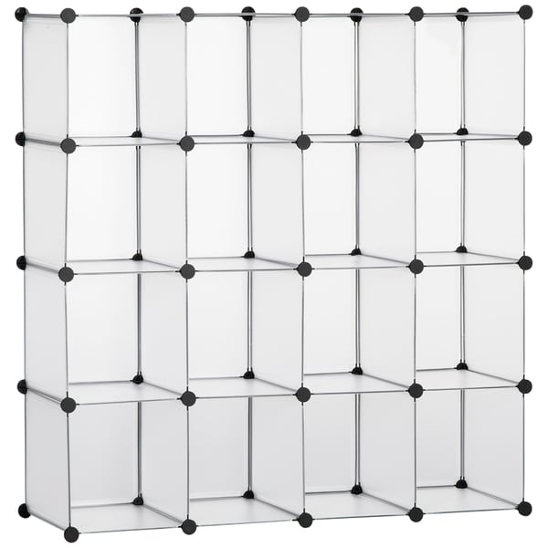 Kubereol, 125x32x125 cm, Hvid