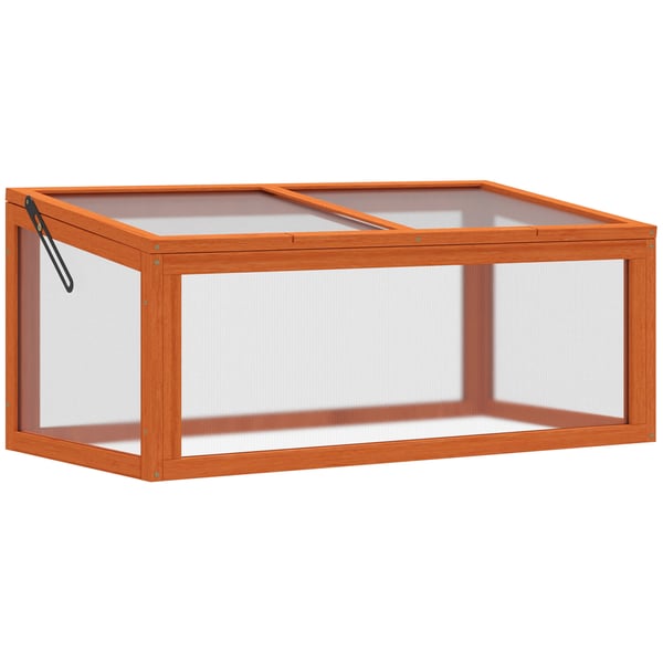 Drivhus til mistbænk, 90x46x40 cm, Orange Drivhus til mistbænk, 90x46x40 cm, Orange