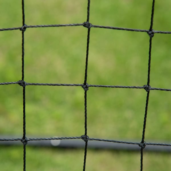 Fodboldrebounder, 96x80x96 cm, Sort