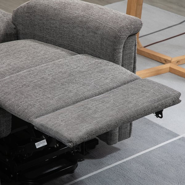 Fåtölj med reclinerfunktion, 89x96x108 cm, Grå