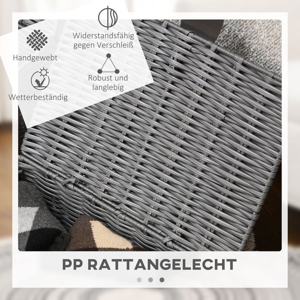 Säilytyskorisetti, 35,5x28,5x18 cm, harmaa