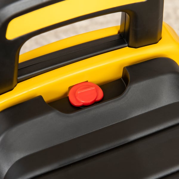 Ride-on gravko, 85x27,5x47,5 cm, gul sort