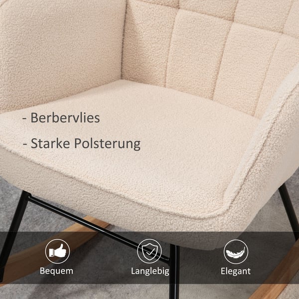 Gungstol, 71x92x101 cm, Beige