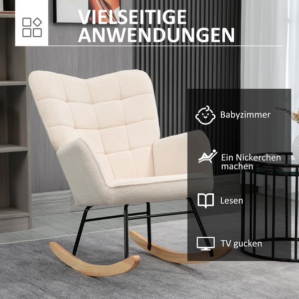 Gungstol, 71x92x101 cm, Beige
