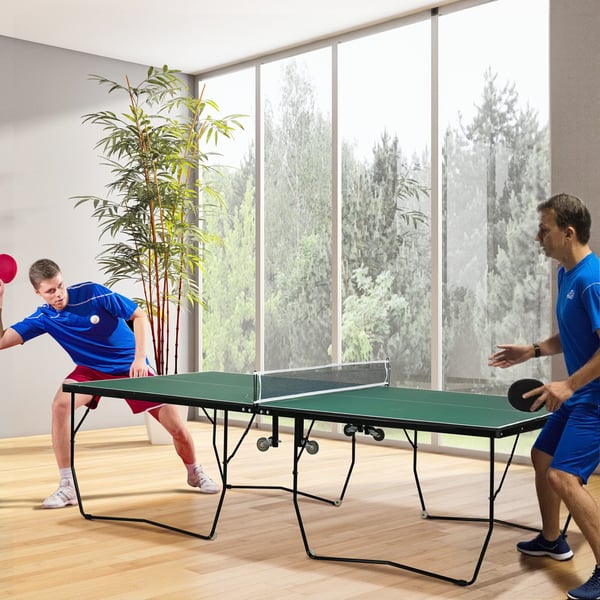 Bordtennisbord, 274x152,5x76 cm, Grön
