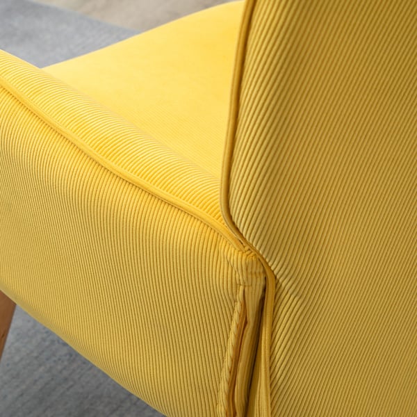 Lounge stol sæt, 72x80x101 cm, Gul