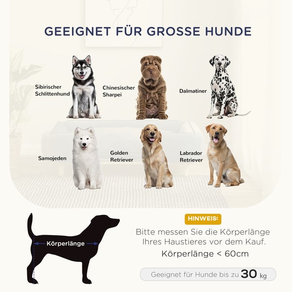 Hundeseng, 96x66x24 cm, Blå