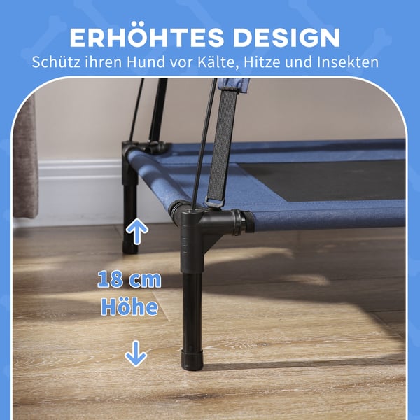 Djurbädd, 76x61x73 cm, Blå