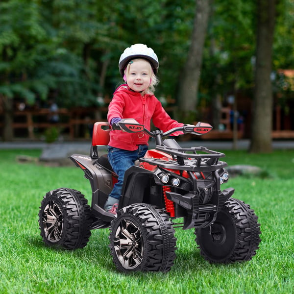 Elektrisk Quad Bike, 100x65x73 cm, Rød