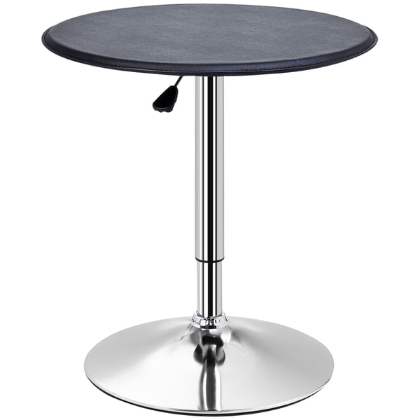 Barbord, 63x67-93 cm, Sort