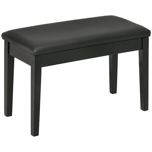 Klaverbænk, 75x35x49 cm, Sort