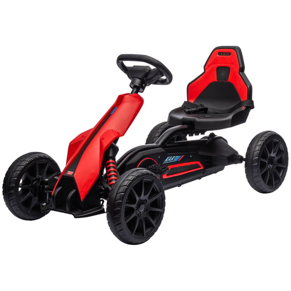 Gokart, 100x58x58,5 cm, Röd