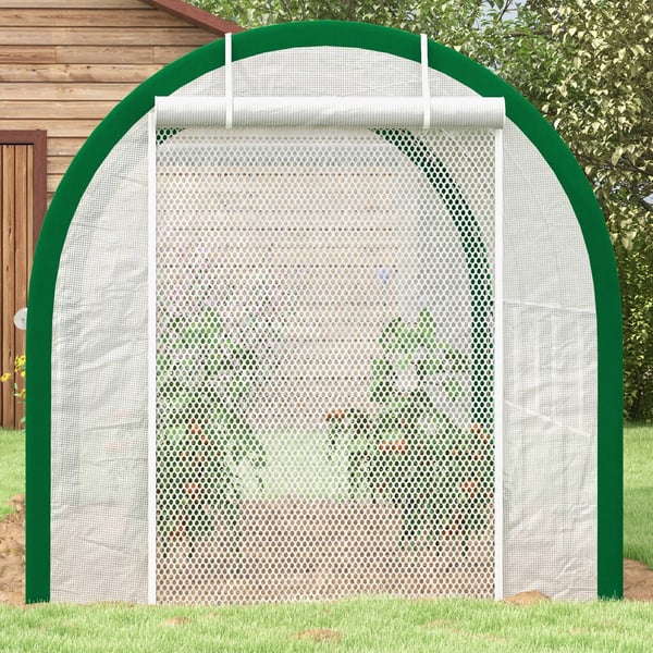 Växthus, 358x210x210 cm, Vit