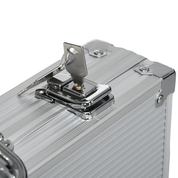 Poker Set, 38,5x23x6,5 cm, Silver
