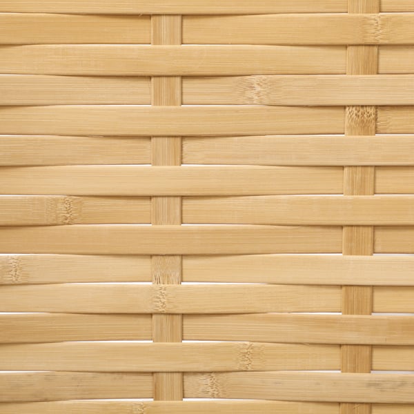 Rumdeler, foldbar bambusskærm, 120x170 cm, naturligt træ