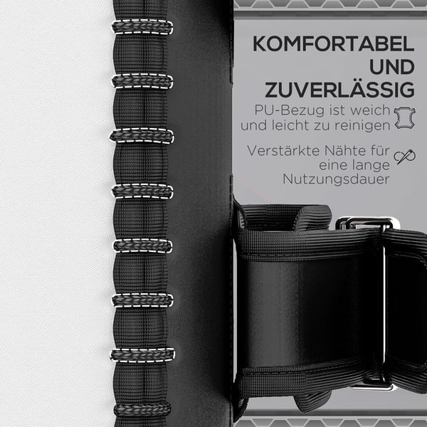 Kickboxing trænerpuder, 38x20x18 cm, sort rød hvid