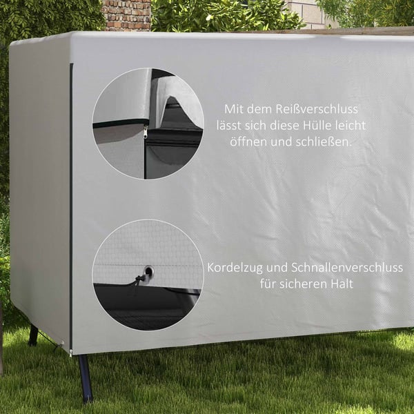 Møbelovertræk, 215x155x150 cm, Grøn