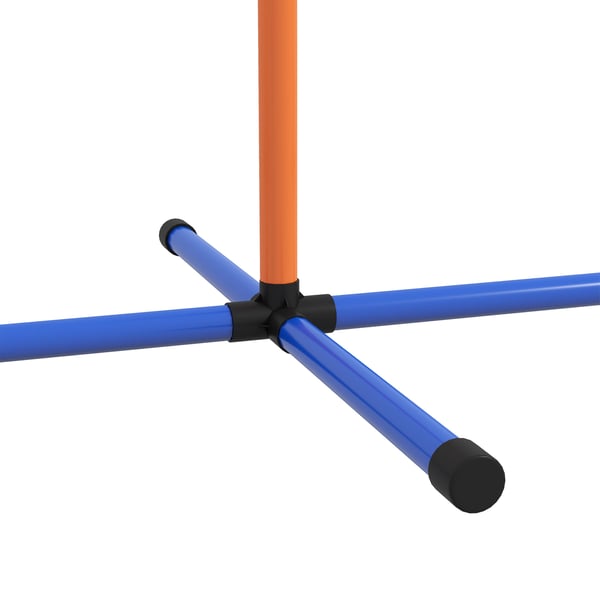 Hundagilityset, 73x66x92 cm, Orange Blå