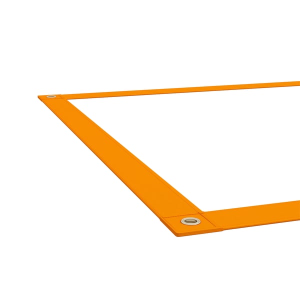 Hundagilityset, 73x66x92 cm, Orange Blå