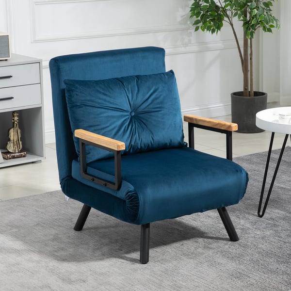 Sovesofa, 63x73x81 cm, Blå
