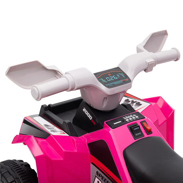 Elektrisk barnquad, 70x41,5x48,5 cm, rosa