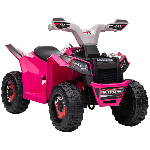Elektrisk barnquad, 70x41,5x48,5 cm, rosa