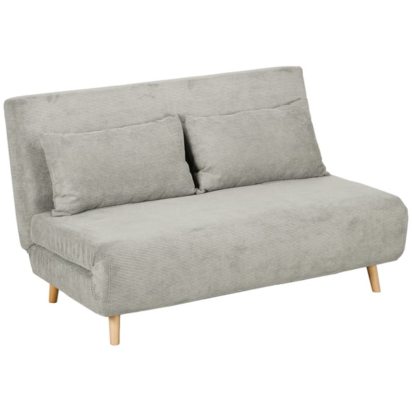 Soffa med bäddfunktion, 141x90x81 cm, Grå Soffa med bäddfunktion, 141x90x81 cm, Grå
