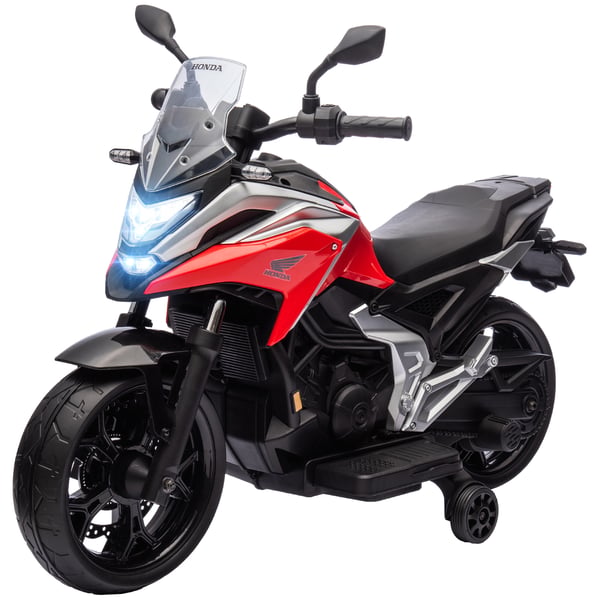 Elektrisk Motorcykel, 107x46x75 cm, Rød