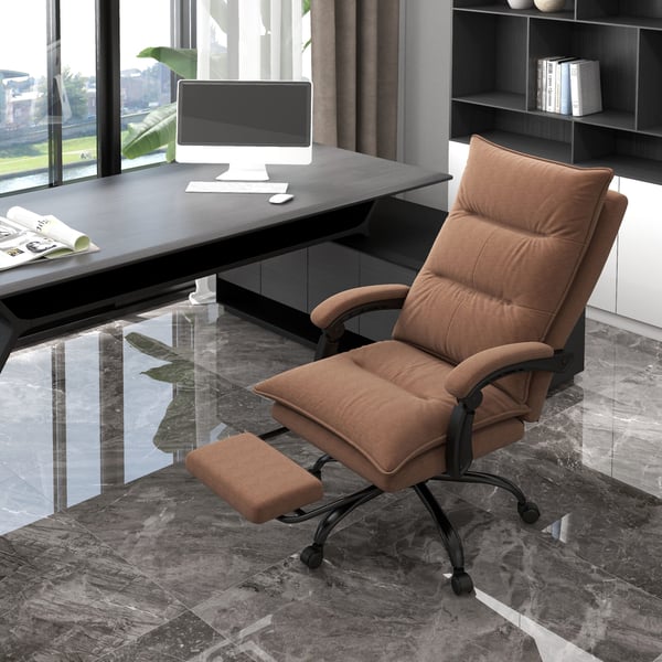Toimisto tuoli, 66x74x114-121,5 cm, Ruskea