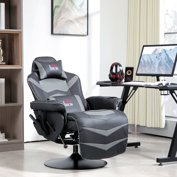 Fåtölj med reclinerfunktion, 79,5x82,5x111,5 cm, grå