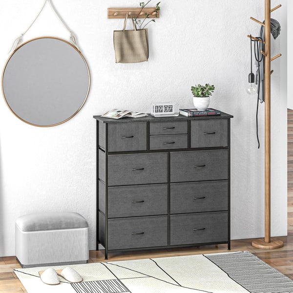 Förvaringsskåp, 100x30x100 cm, svart