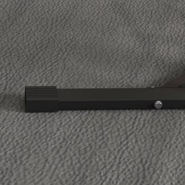 Boksestativ, 160x145x175-220 cm, Sort