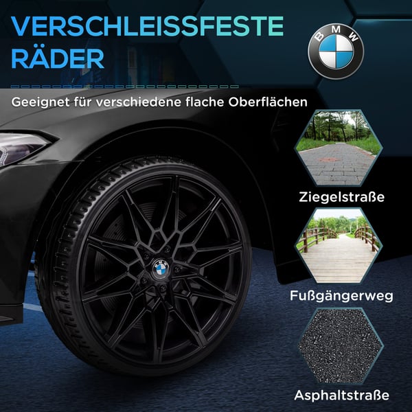 Elbil,  BMW M4, 108x69,5x51 cm, Svart