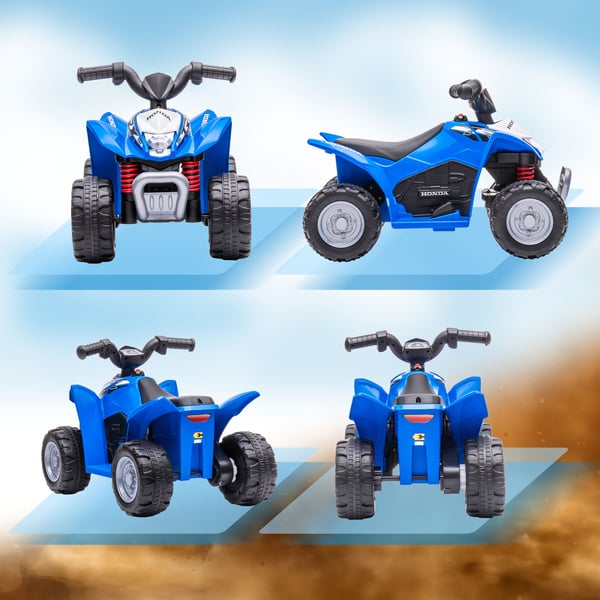 Elektrisk ATV, 65,5x38,5x43,5 cm, Blå
