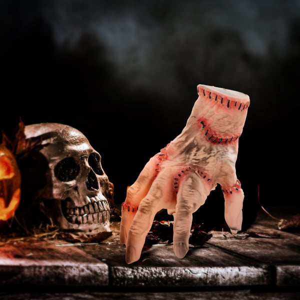 Halloween-dekoration, 15x18x21 cm, Röd