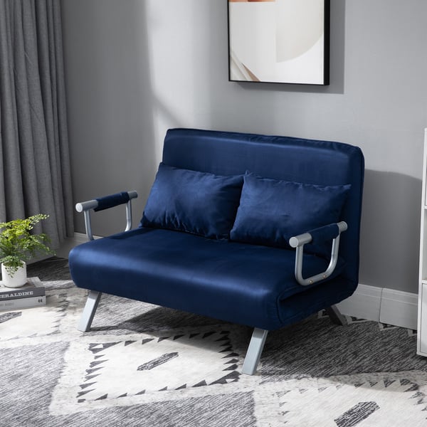 Sovesofa, 111x80x78 cm, Blå