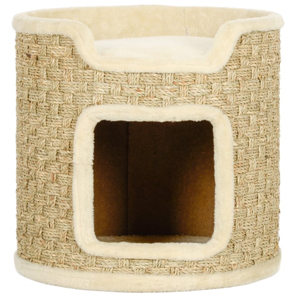 Kattorn, 38 x 37 cm, Khaki